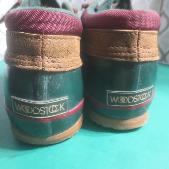 Men's Woodstock Rubber Duck Rain Booties Garden Boat Shoes - Size 12. - Picture 5 of 12
